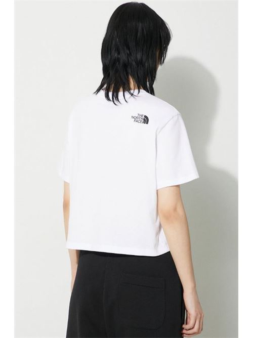 cropped simple dome tee THE NORTH FACE | NF0A87U4FN41.FN41